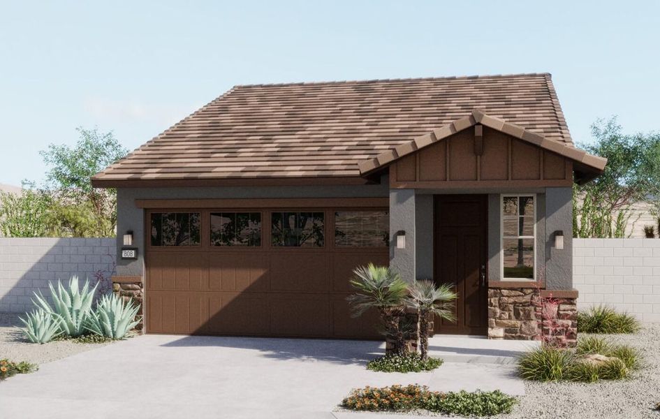 Craftsman Elevation – Terraza | Mira Vista at Victory in Buckeye, AZ by Landsea Homes