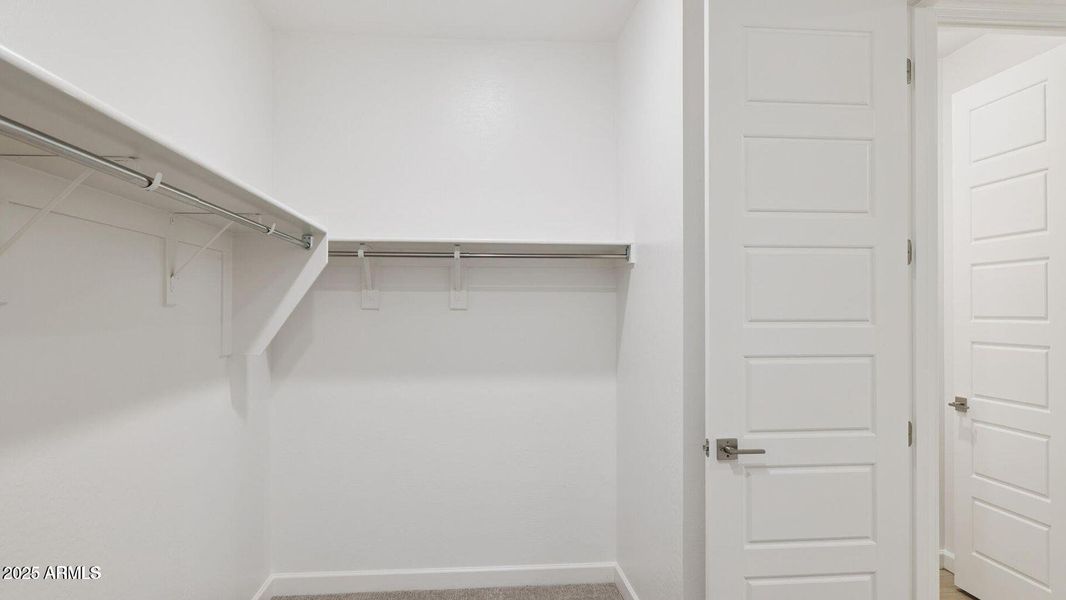 Lot 6 primary closet Lot 6 primary closet