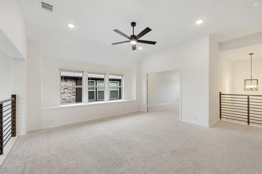Spacious, unfurnished interior of a new home in East Oak Creek, Commerce (Image 34). Spacious, unfurnished interior of a new home in East Oak Creek, Commerce (Image 34).