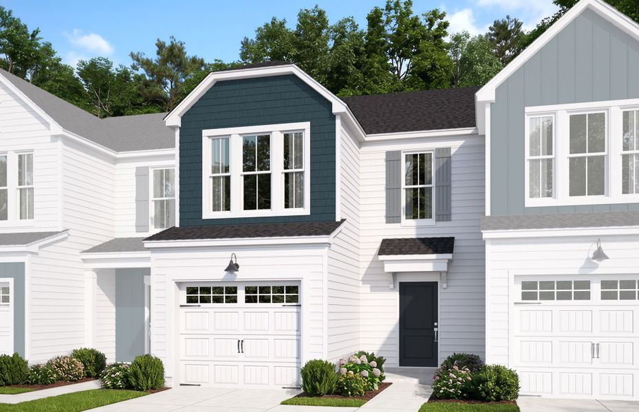 Representative exterior photo of a completed home built from the Hemingway by Pulte Homes in Broadmoor, Wake Forest, NC (Image 22). Representative exterior photo of a completed home built from the Hemingway by Pulte Homes in Broadmoor, Wake Forest, NC (Image 22).