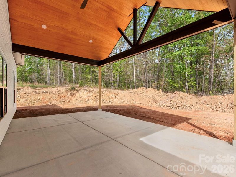 Exterior details and patio area of a home in , Stanfield (Image 25).