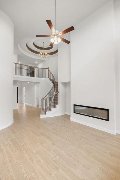 Spacious, unfurnished interior of a new home in The Colony, Bastrop (Image 18). Spacious, unfurnished interior of a new home in The Colony, Bastrop (Image 18).
