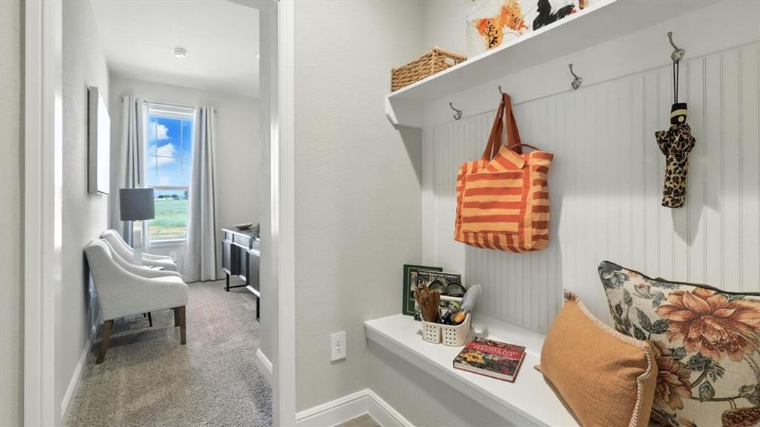 Furnished interior view inside a new home in Morningstar, Fort Worth (Image 38).