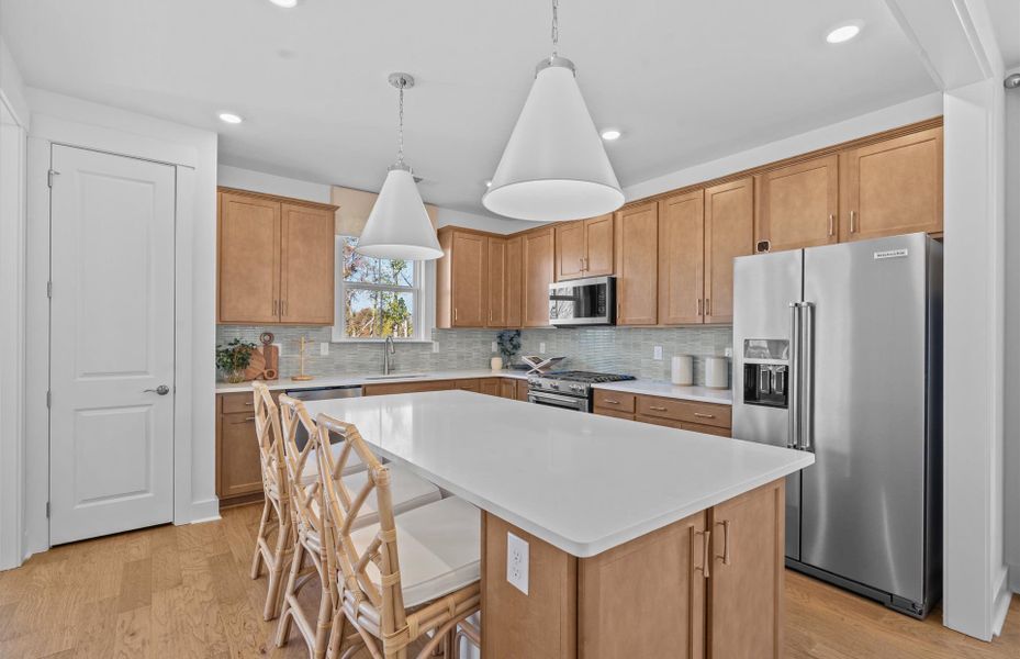 Representative furnished interior of a home built from the Compass by Del Webb in Del Webb Greenville, Greenville (Image 14).