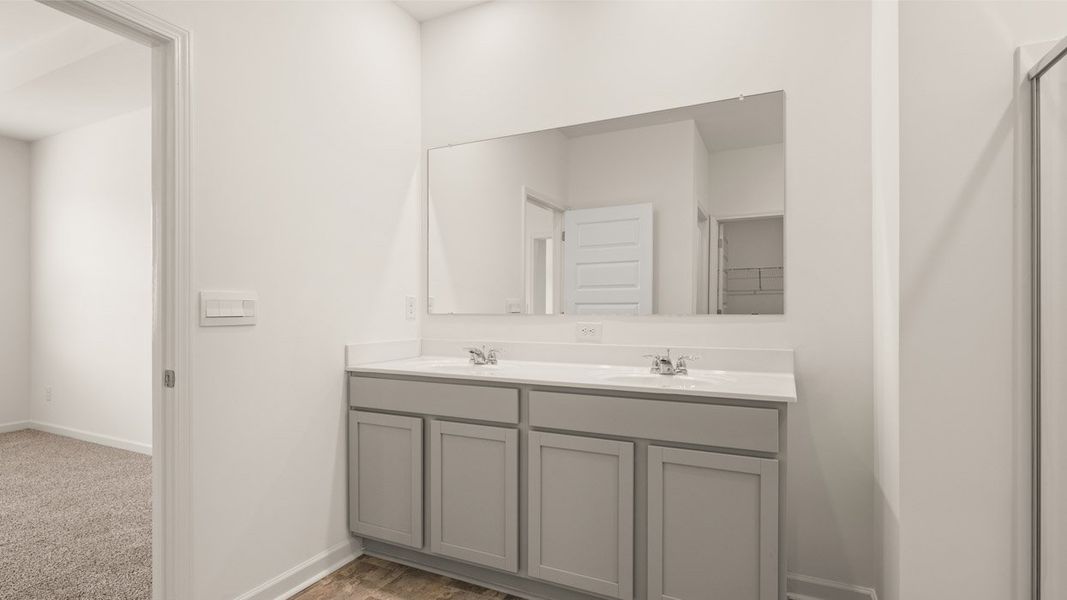 Furnished interior view inside a new home in The Abbey at Trolley Run Station, Aiken (Image 10).