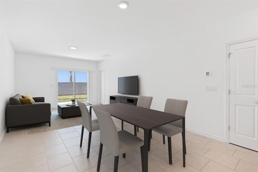 Furnished interior view inside a new home in , Davenport (Image 10). Furnished interior view inside a new home in , Davenport (Image 10).