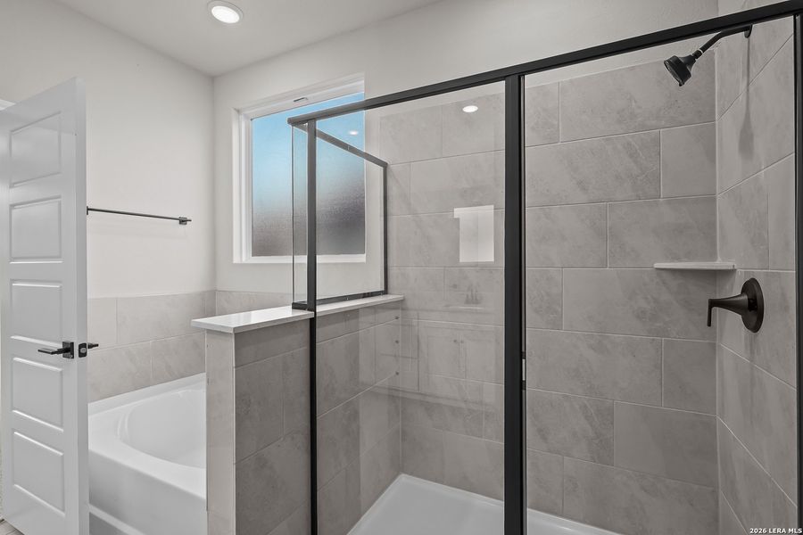 Furnished interior view inside a new home in Royal Crest, San Antonio (Image 19).