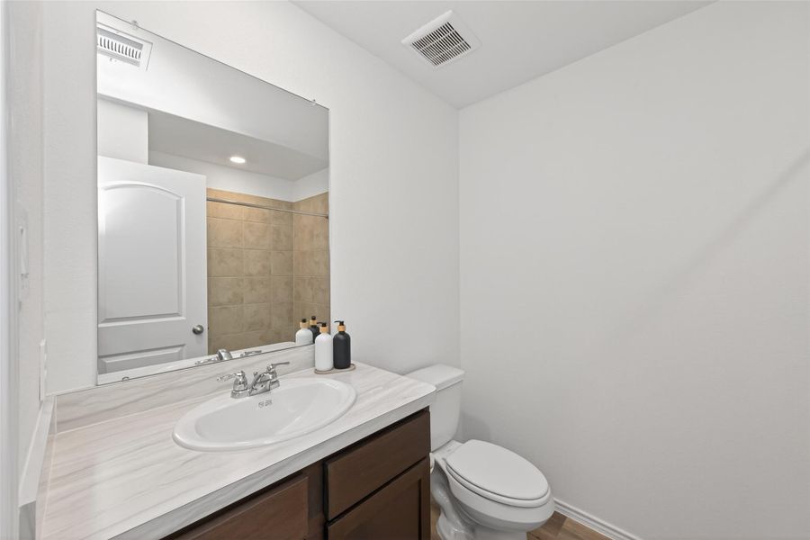 Furnished interior view inside a new home in Presswoods, Splendora (Image 12).