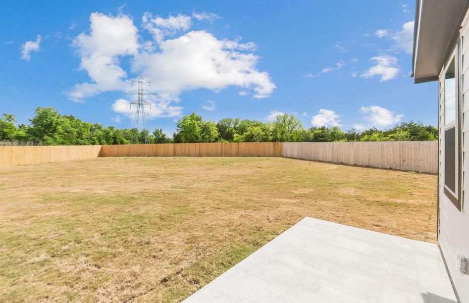 Exterior details and patio area of a home in County View, Temple (Image 4). Exterior details and patio area of a home in County View, Temple (Image 4).