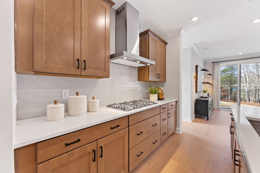 Representative furnished interior of a home built from the Knight by Tri Pointe Homes in Southbridge, Fort Mill (Image 21).