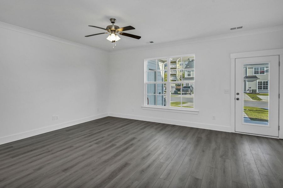 Spacious, unfurnished interior of a new home in Lake Carolina Townhomes, Columbia (Image 23).