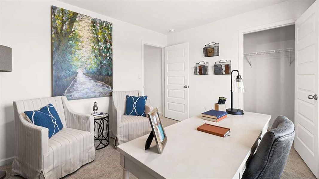 Furnished interior view inside a new home in Jackson Landing, Jefferson (Image 24).