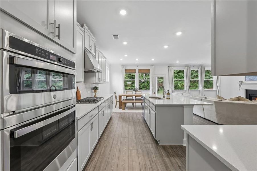 Furnished interior view inside a new home in Bailey Fence, Dacula (Image 10).