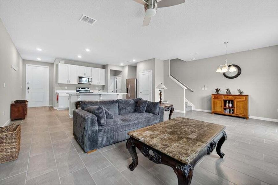 Furnished interior view inside a new home in Enclave at Mangonia Park, West Palm Beach (Image 24).