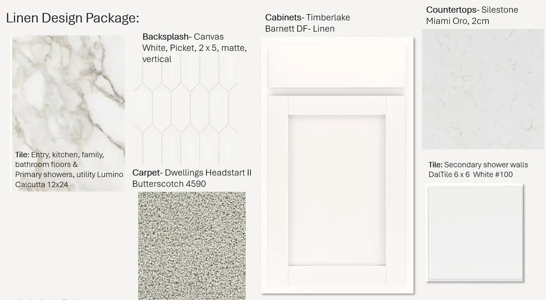 Sample of building materials used in homes in Whaley Grove Townhomes, St. Cloud (Image 5).