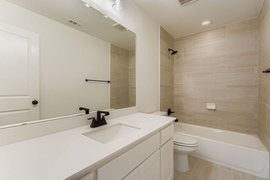 Plan 1413 - Representative Photo - Secondary Bathroom Plan 1413 - Representative Photo - Secondary Bathroom