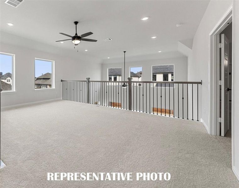 Light, bright and airy, the family fun time never ends in this over the top game room! REPRESENTATIVE PHOTO Light, bright and airy, the family fun time never ends in this over the top game room! REPRESENTATIVE PHOTO