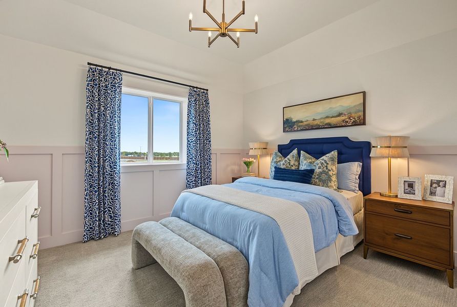 Furnished interior view inside a new home in Leonard Trails, Anna (Image 37).