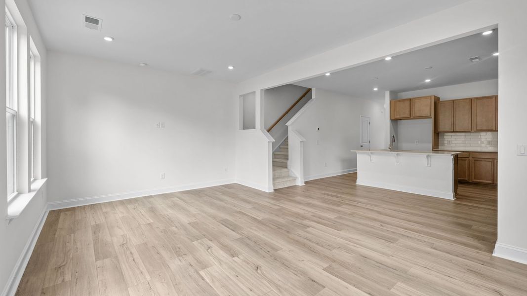 Furnished interior view inside a new home in Leigh Park, Charlotte (Image 7).