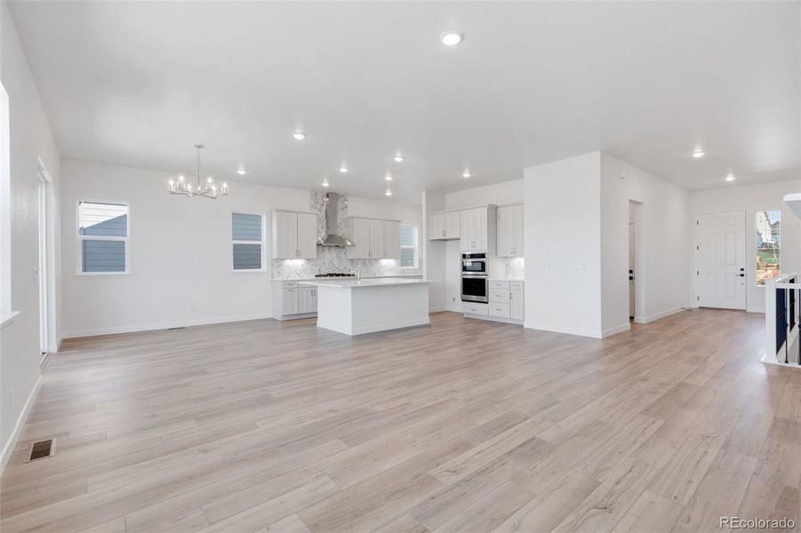 Spacious, unfurnished interior of a new home in Highlands Preserve, Mead (Image 21).