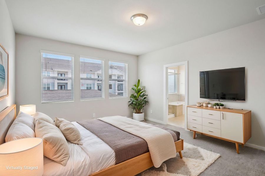 Photo is not of the actual home, but is an inspirational photo of builder’s model home and may depict options, furnishings, and/or decorator features that are not included