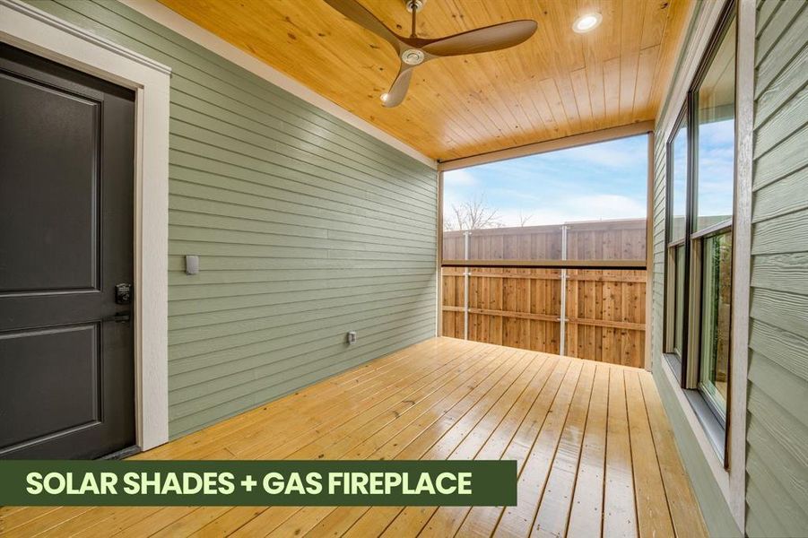 Exterior details and patio area of a home in , Dallas (Image 24). Exterior details and patio area of a home in , Dallas (Image 24).