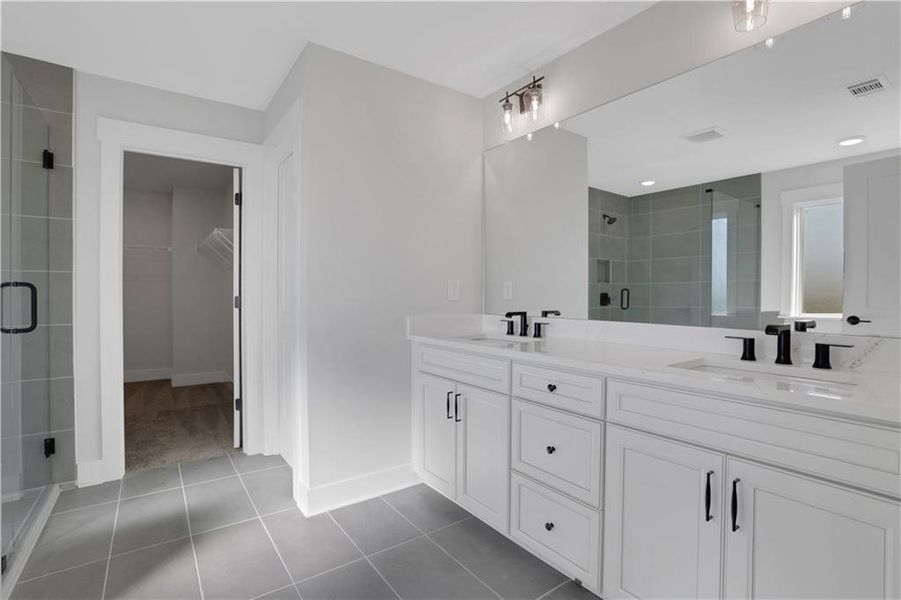 Furnished interior view inside a new home in Cambridge, Flowery Branch (Image 11).