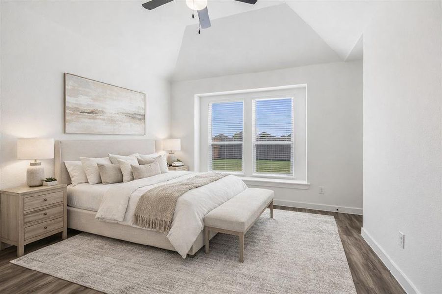 Furnished interior view inside a new home in , Aubrey (Image 13).