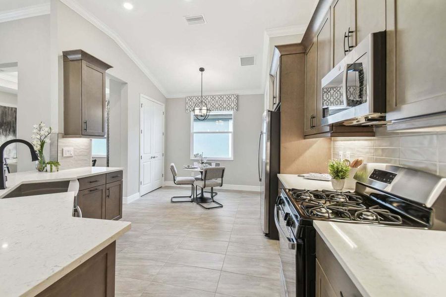 Representative furnished interior of a home built from the 50' Sweetwater by William Ryan Homes in Tamarack at Two Rivers, Zephyrhills (Image 41).