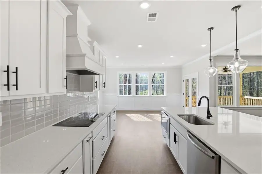 Furnished interior view inside a new home in Bradley Gin, Monroe (Image 14).
