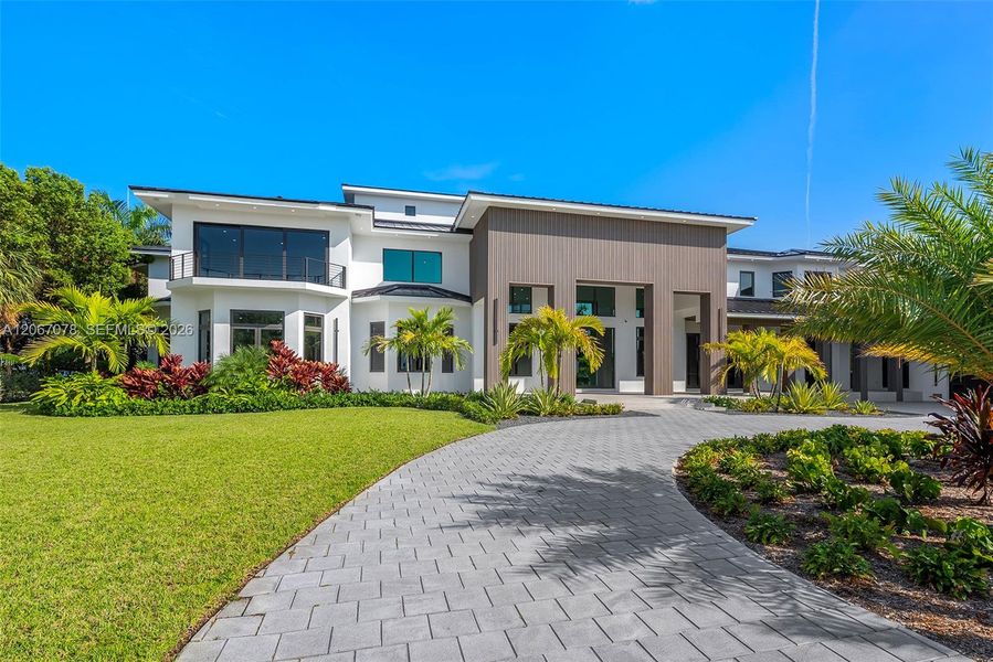 Front exterior of a new home in , Marathon, FL, highlighting curb appeal (Image 31). Front exterior of a new home in , Marathon, FL, highlighting curb appeal (Image 31).