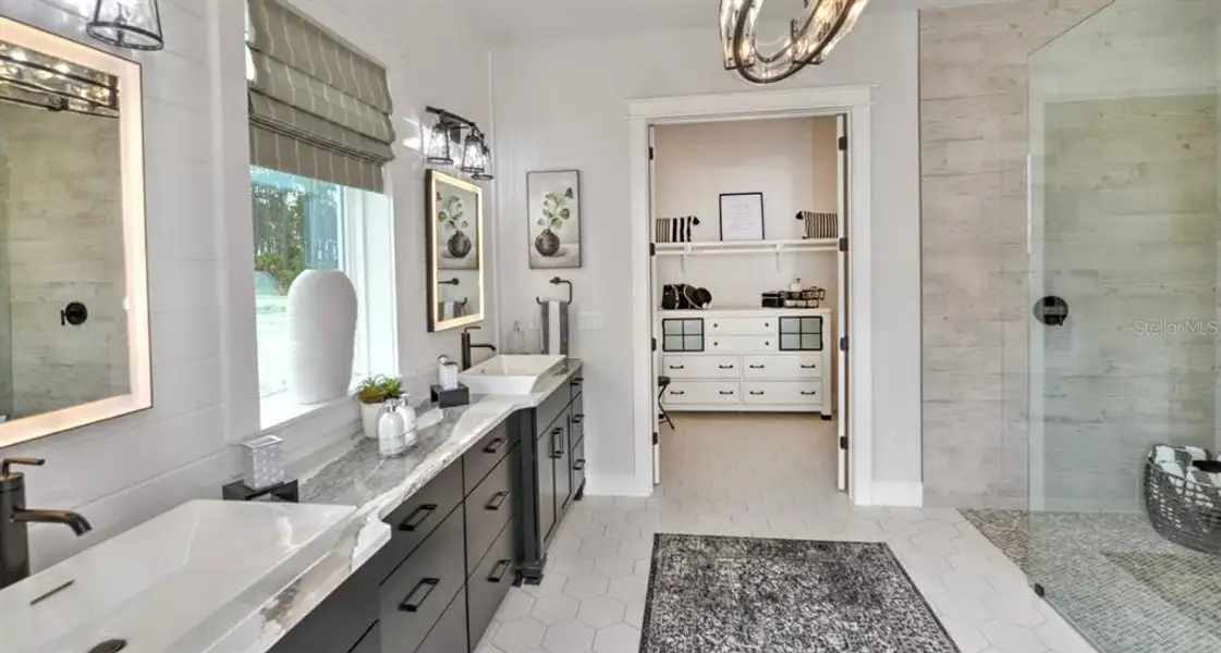 Furnished interior view inside a new home in Westlake Single Family, Ormond Beach (Image 12).