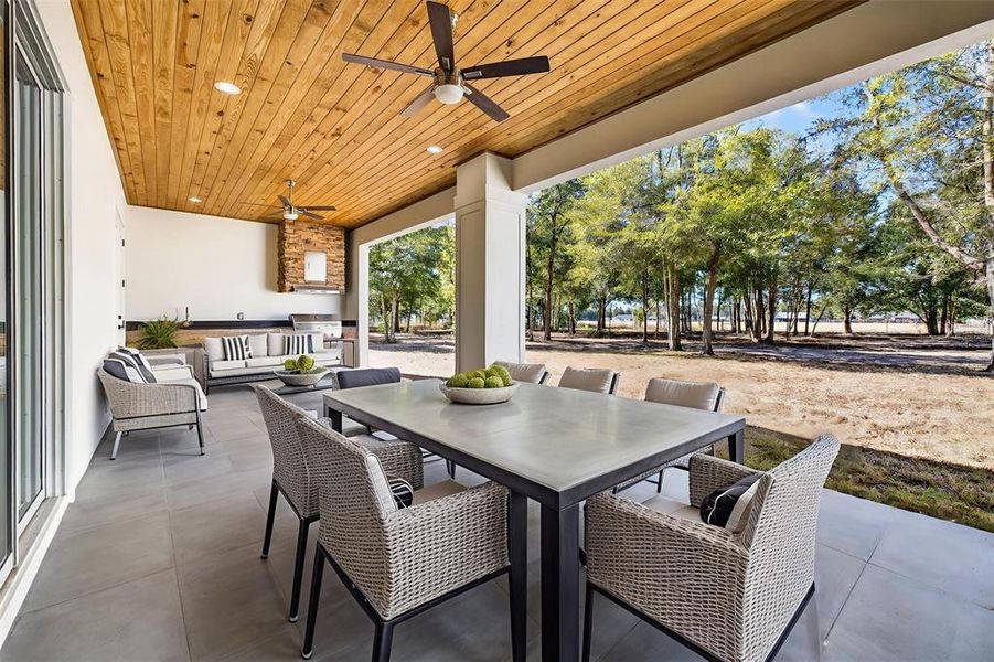 Exterior details and patio area of a home in , Dade City (Image 33). Exterior details and patio area of a home in , Dade City (Image 33).