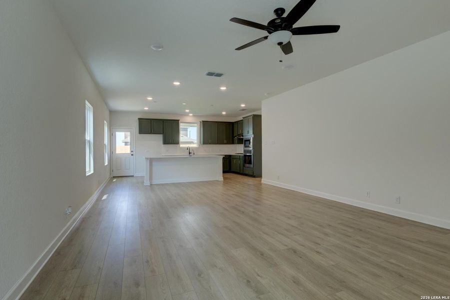 Spacious, unfurnished interior of a new home in The Wilder, Adkins (Image 19). Spacious, unfurnished interior of a new home in The Wilder, Adkins (Image 19).