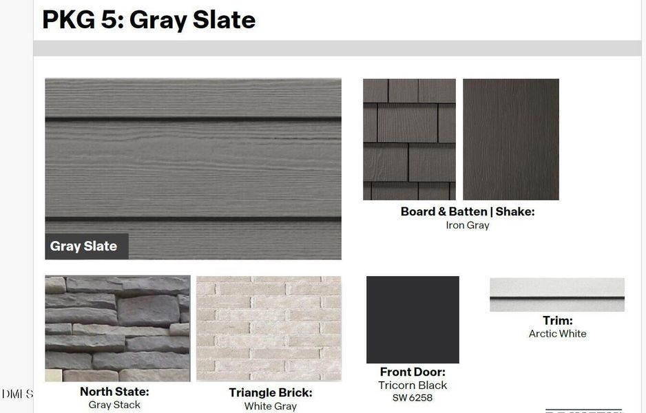 Exterior Gray Slate