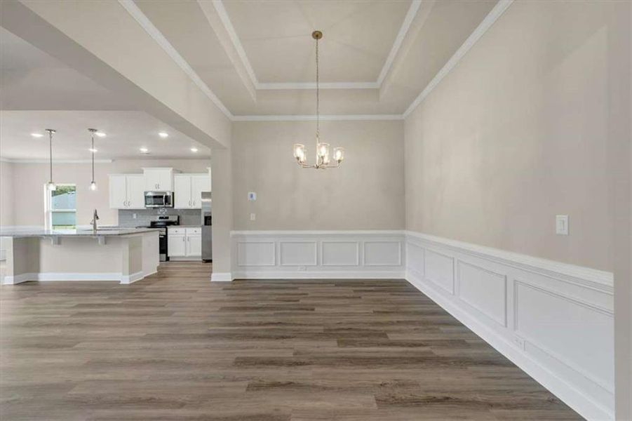 Spacious, unfurnished interior of a new home in Park Place, Bowdon (Image 16). Spacious, unfurnished interior of a new home in Park Place, Bowdon (Image 16).