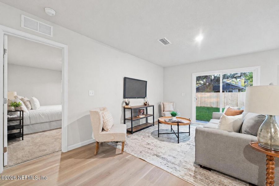 Furnished interior view inside a new home in , Jacksonville (Image 17).