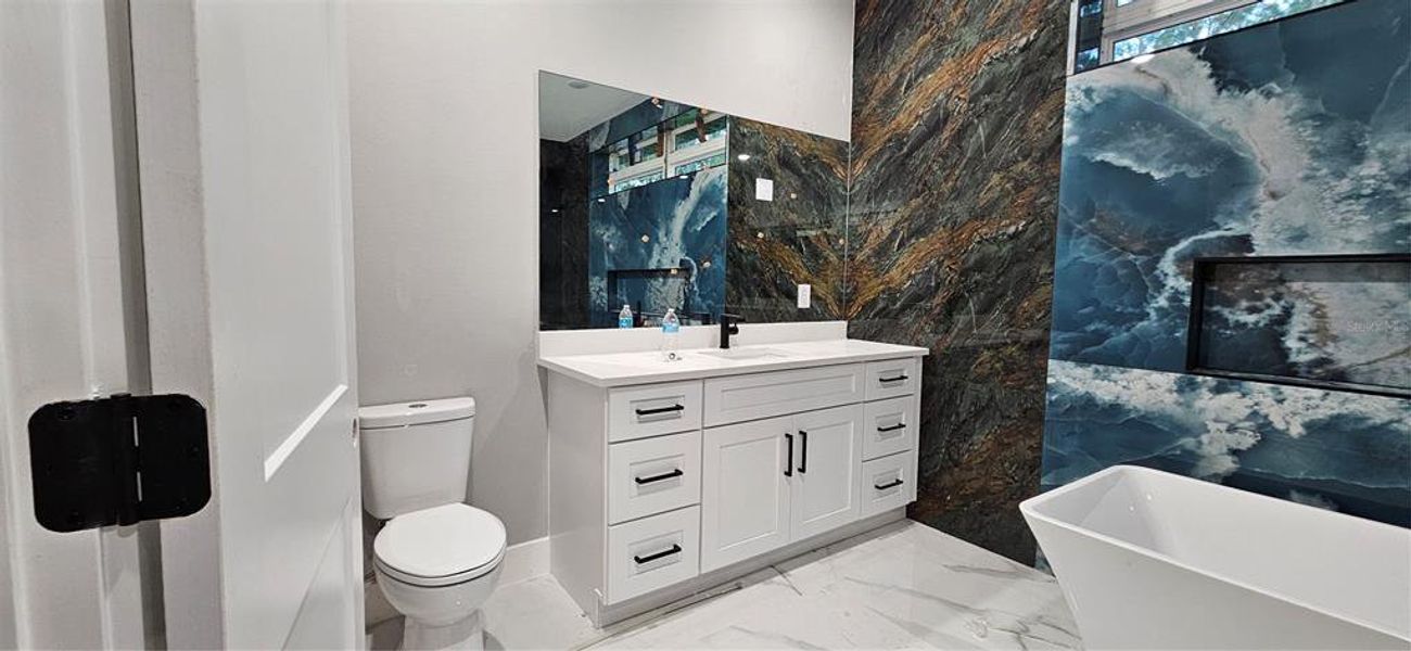 Status of Construction as of 7/27/25. Master Bath Status of Construction as of 7/27/25. Master Bath