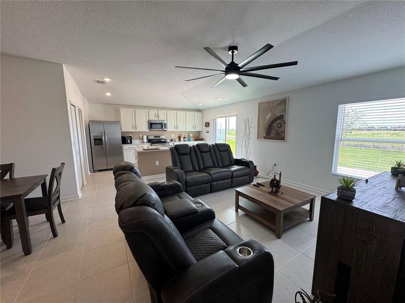 Furnished interior view inside a new home in Hamilton Bluff, Haines City (Image 8).