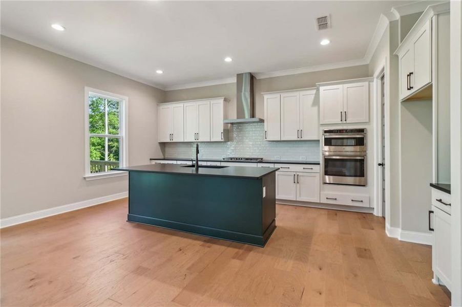 Furnished interior view inside a new home in , Dawsonville (Image 11).