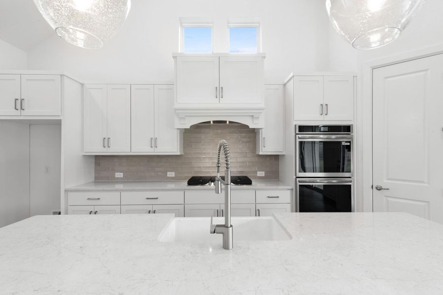 Furnished interior view inside a new home in Jordan Ranch 70' Homesites, Fulshear (Image 9).