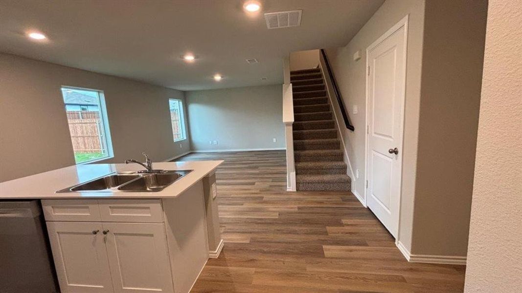 Furnished interior view inside a new home in Hickory Grove, Krum (Image 9).