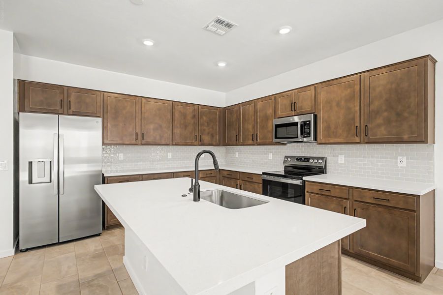 Furnished interior view inside a new home in Copper Falls, Buckeye (Image 3).