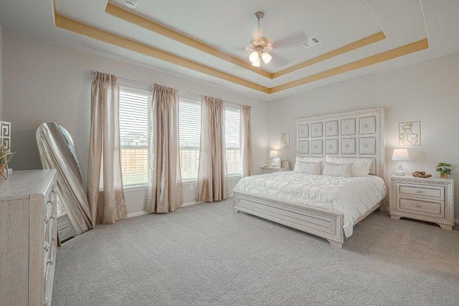 Furnished interior view inside a new home in Grand Magnolia, Magnolia (Image 46).