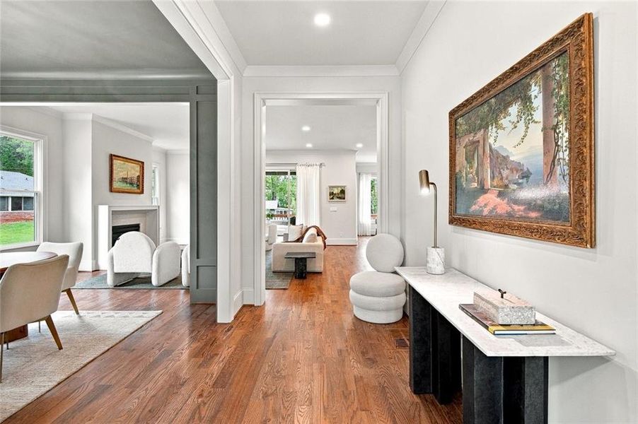 Furnished interior view inside a new home in , Smyrna (Image 67).