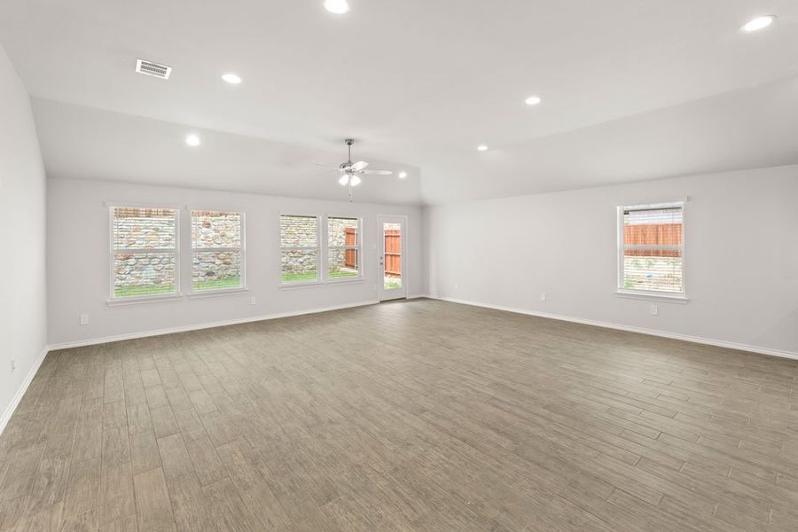 Representative exterior photo of a completed home built from the Lincoln by Impression Homes in ValleyBrooke, Mesquite, TX (Image 11).