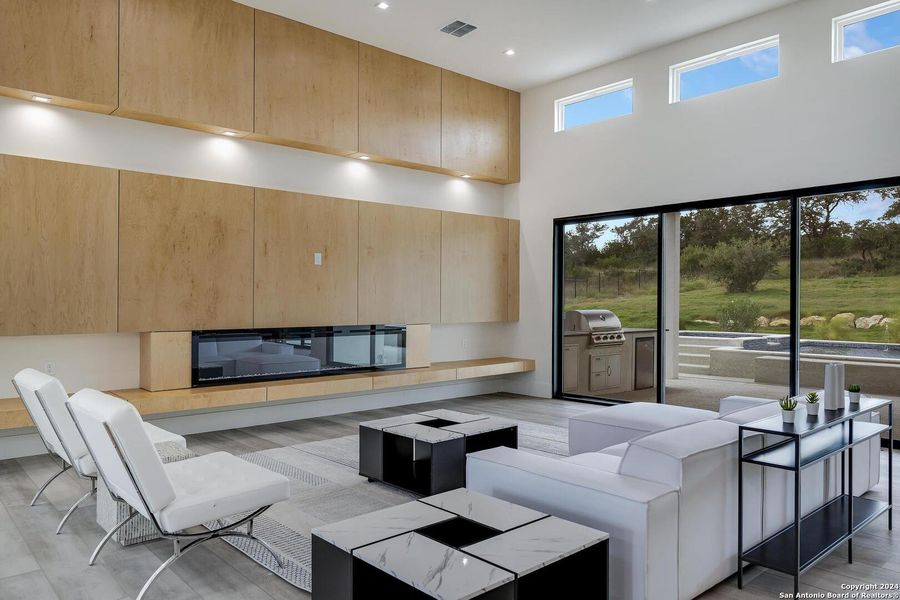 Furnished interior view inside a new home in , San Antonio (Image 17).