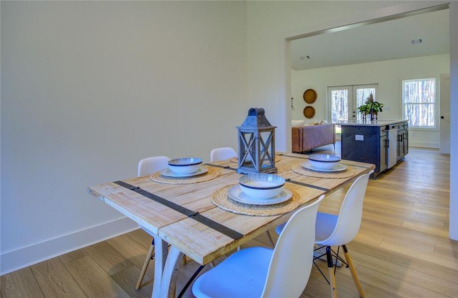 Furnished interior view inside a new home in , Covington (Image 7).