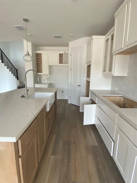 Furnished interior view inside a new home in Sauls Ranch East, Round Rock (Image 10). Furnished interior view inside a new home in Sauls Ranch East, Round Rock (Image 10).