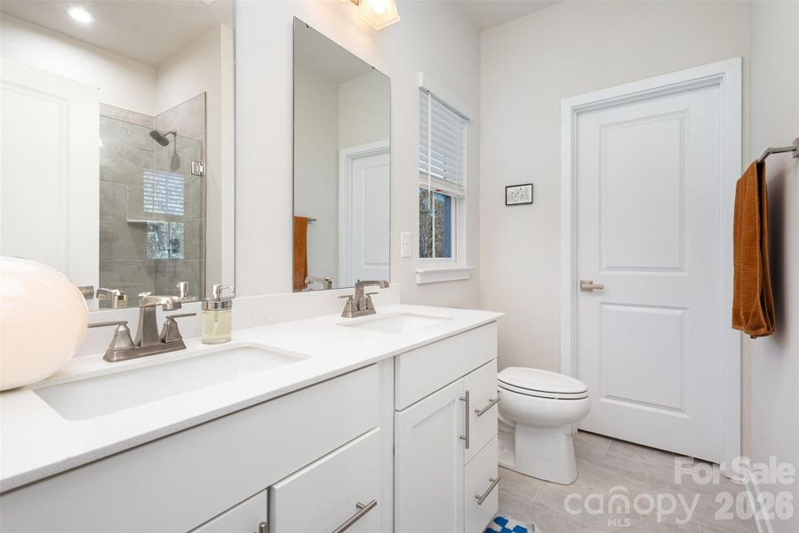 Furnished interior view inside a new home in , Charlotte (Image 16).